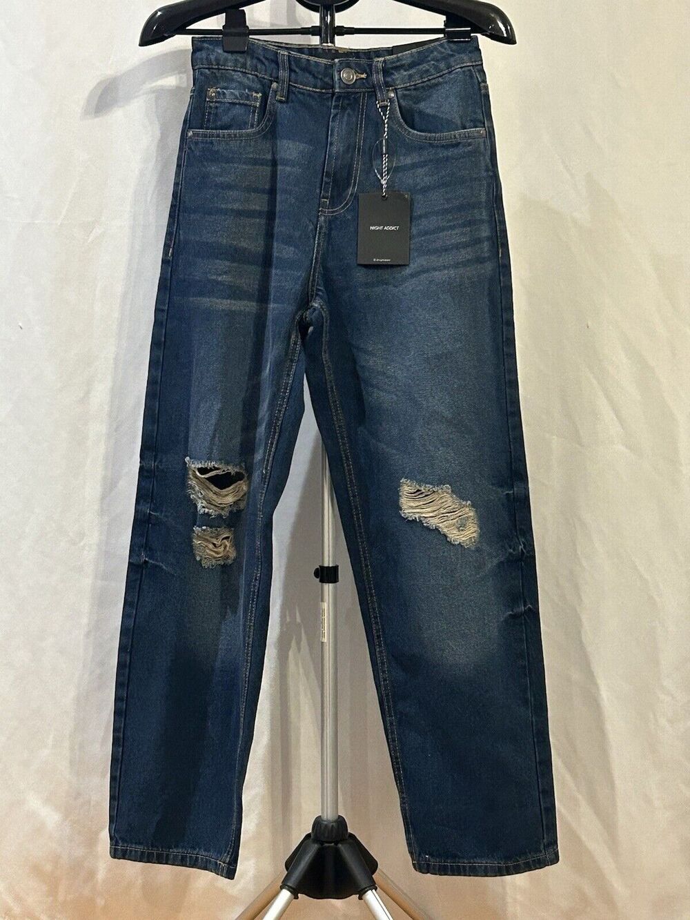 Night Addict Women's size 30R Distressed Denim Jeans